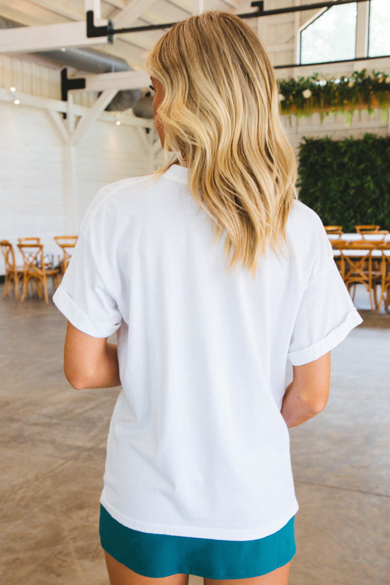 Yellowstone Graphic Tee, White | Girl Dangerous