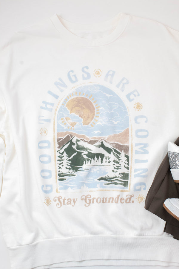 Grounded Sunday Sweatshirt, Sea Salt | Z Supply