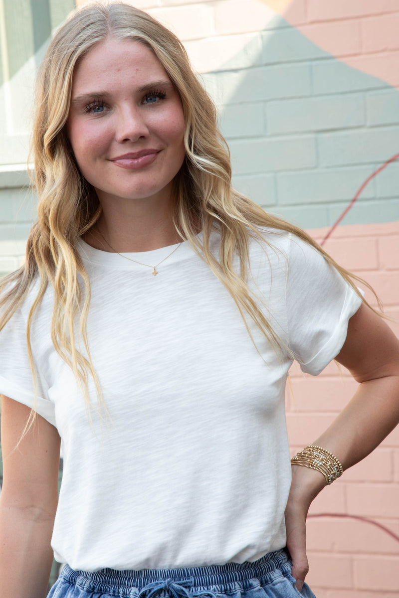 Margo Perfect Tee Remix, White | Sanctuary