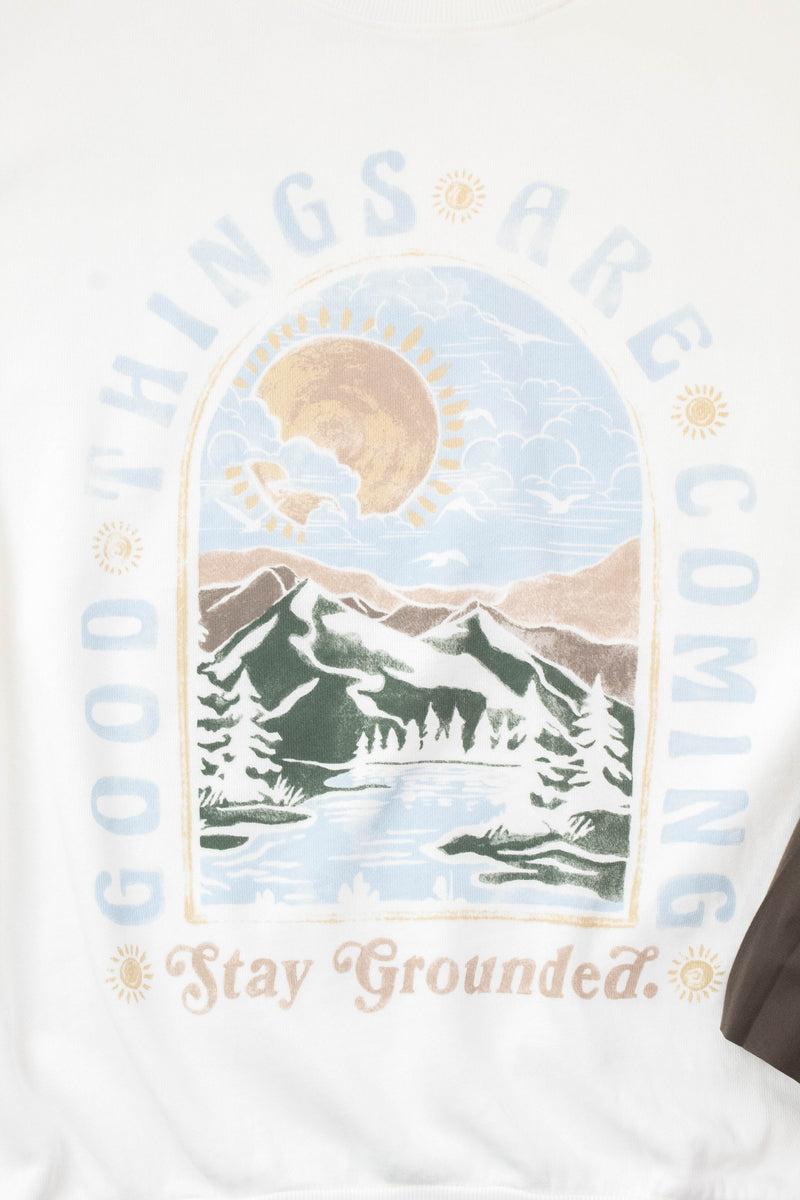 Grounded Sunday Sweatshirt, Sea Salt | Z Supply
