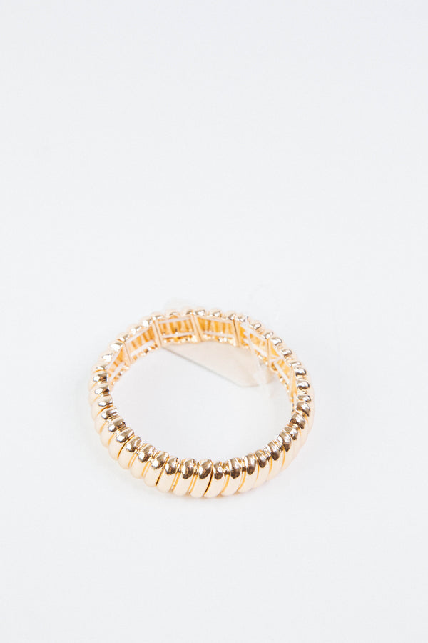 Maryam Cobra Link Chain Bracelet, Gold