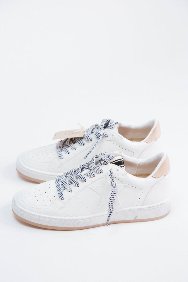 Paz Retro Sneaker, Sand Suede | SHUSHOP