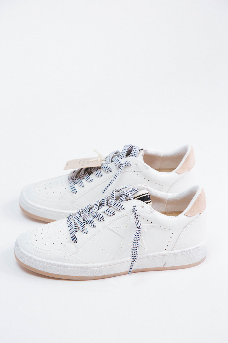 Paz Retro Sneaker, Sand Suede | SHUSHOP