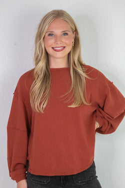 Total Eclipse Tee, Spiced Rum | Free People