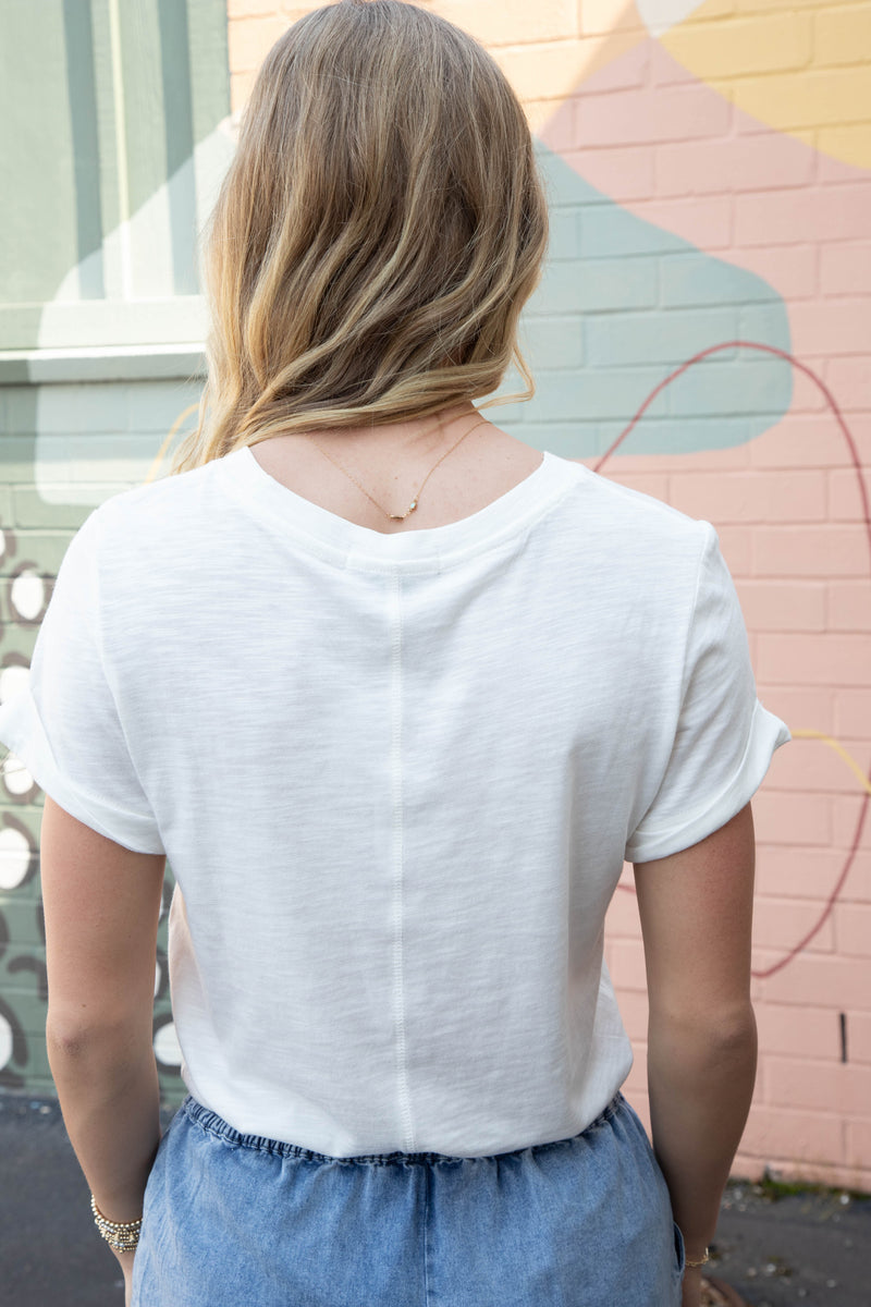 Margo Perfect Tee Remix, White | Sanctuary