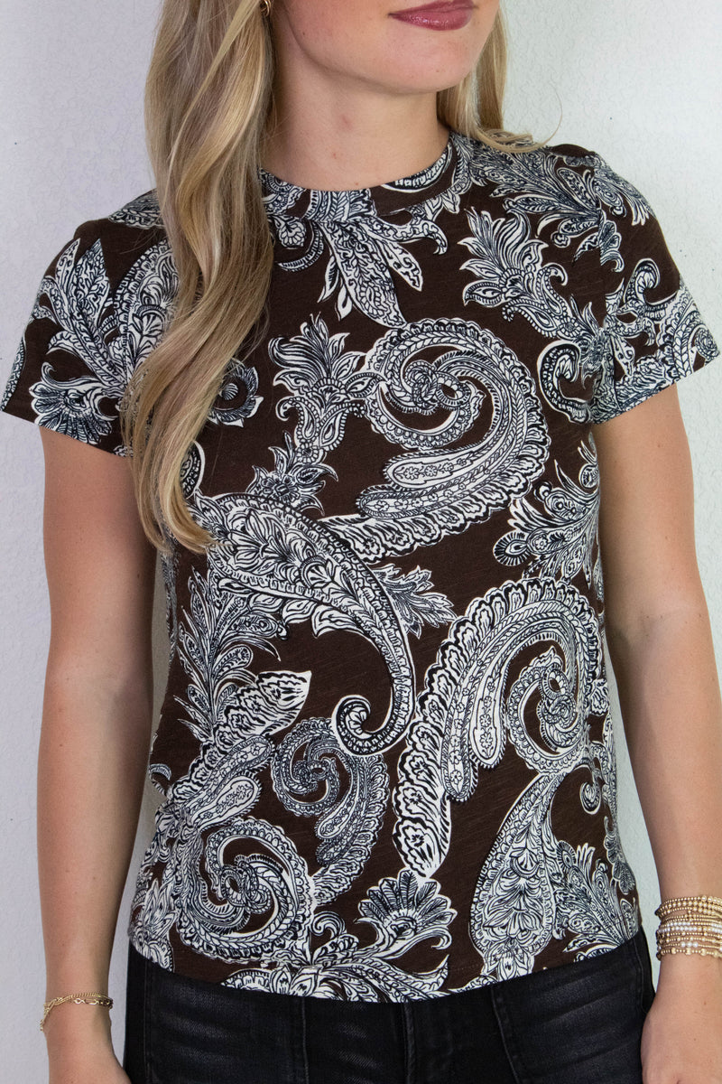 The Perfect Tee, Mineral Paisley | Sanctuary