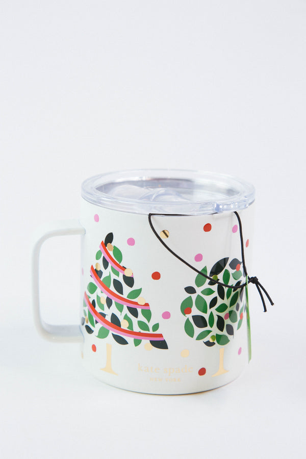 Coffee Mug, Evergreen Confetti Dot | Kate Spade New York