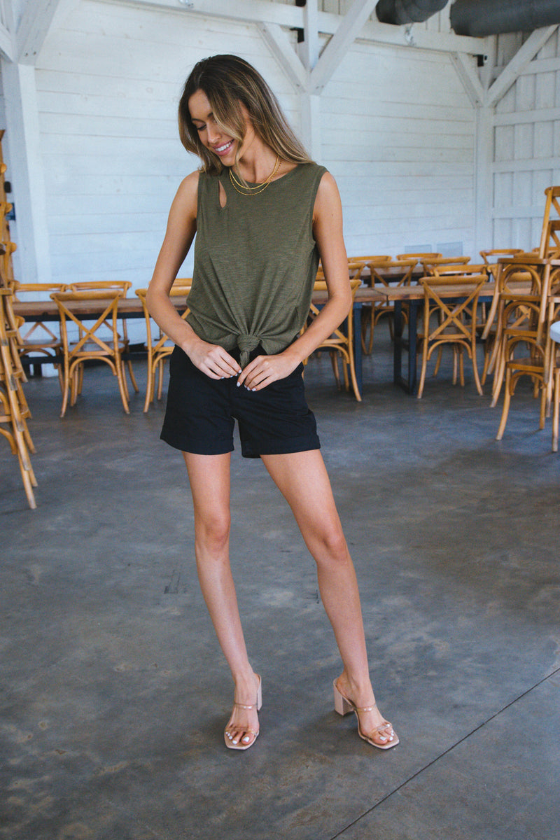 Love Me Knot Top, Mossy Green | Sanctuary