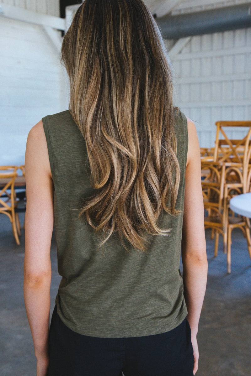 Love Me Knot Top, Mossy Green | Sanctuary