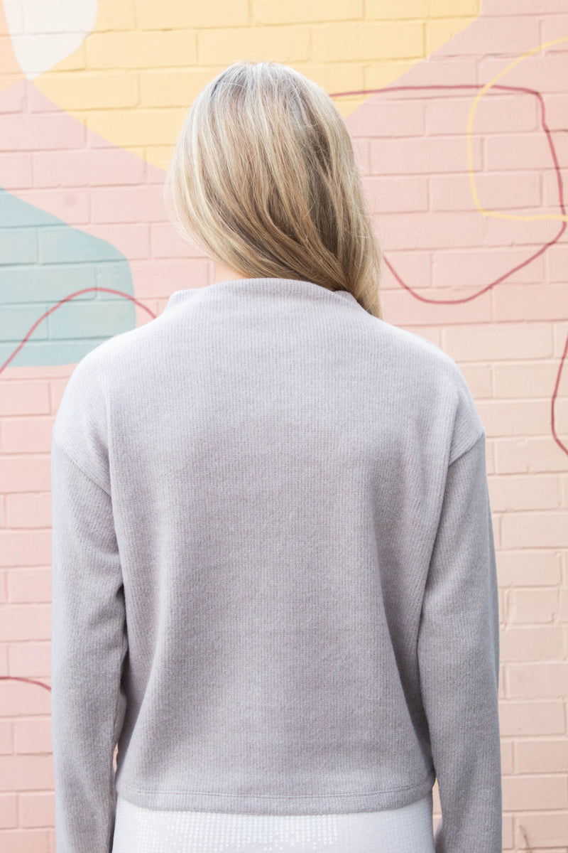 Change Of Pace Top, Heather Mocha | Sanctuary