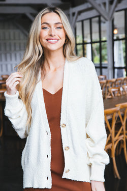 Found My Friend Cardigan, Cream | Free People