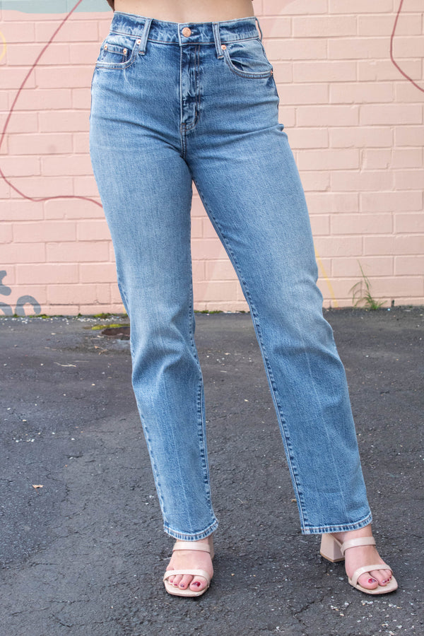 Sundaze High Rise Vintage Straight Jean, Brooklyn | Daze