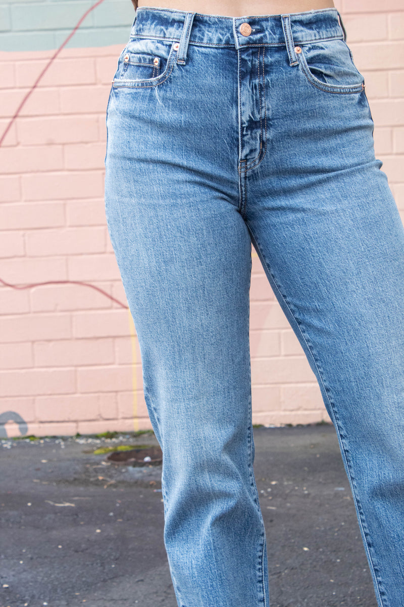 Sundaze High Rise Vintage Straight Jean, Brooklyn | Daze