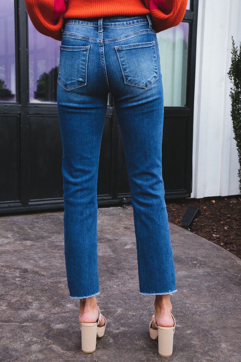 Melissa Mid Rise Stretch Jeans, Constance