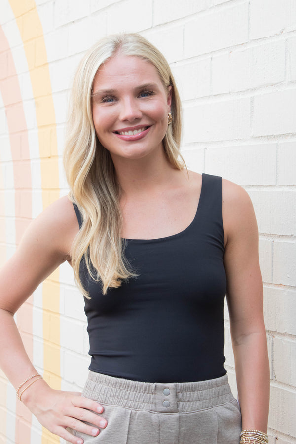 Tanith Tank Top, Black | RD Style