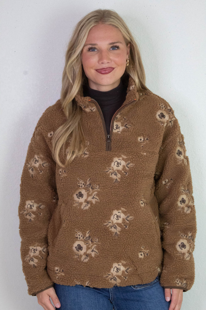 Poppy Anorak Jacket, Caramel Beige | RD Style