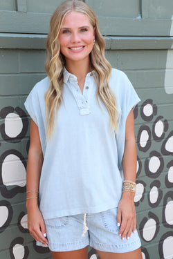 Keep On Polo, Polar Fog | Free People