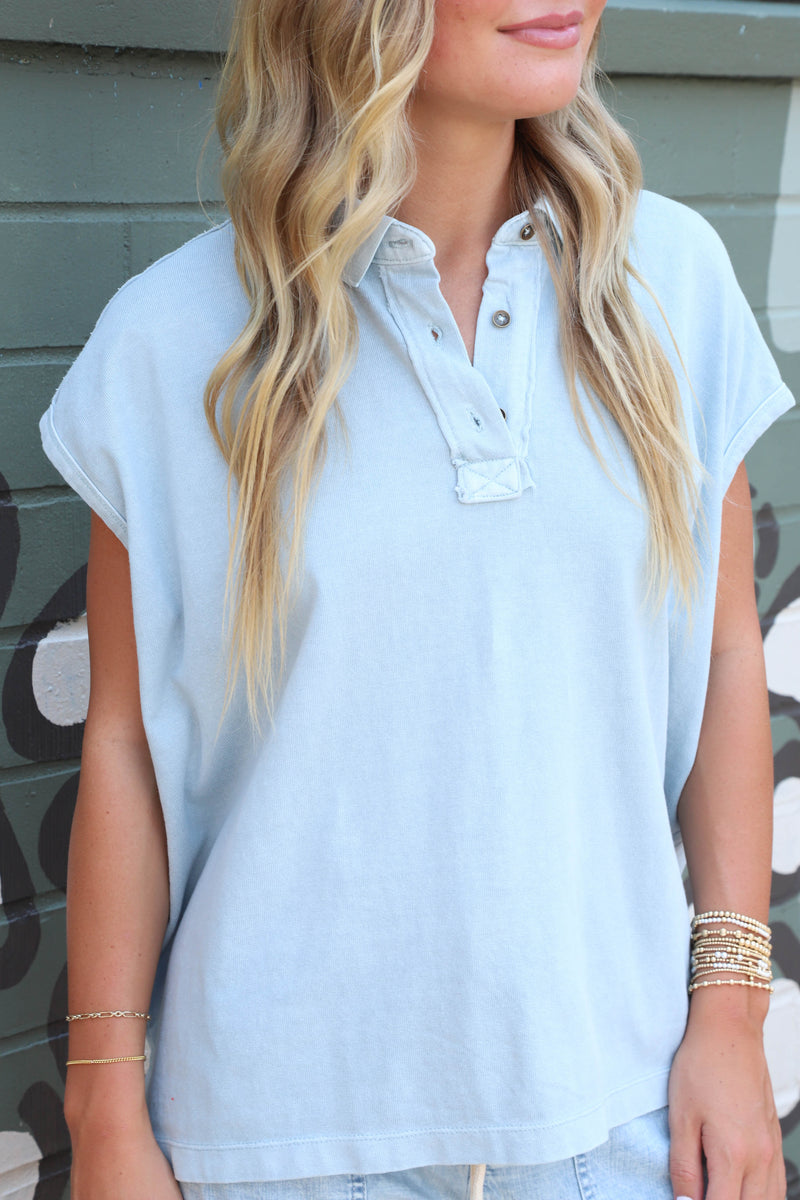Keep On Polo, Polar Fog | Free People