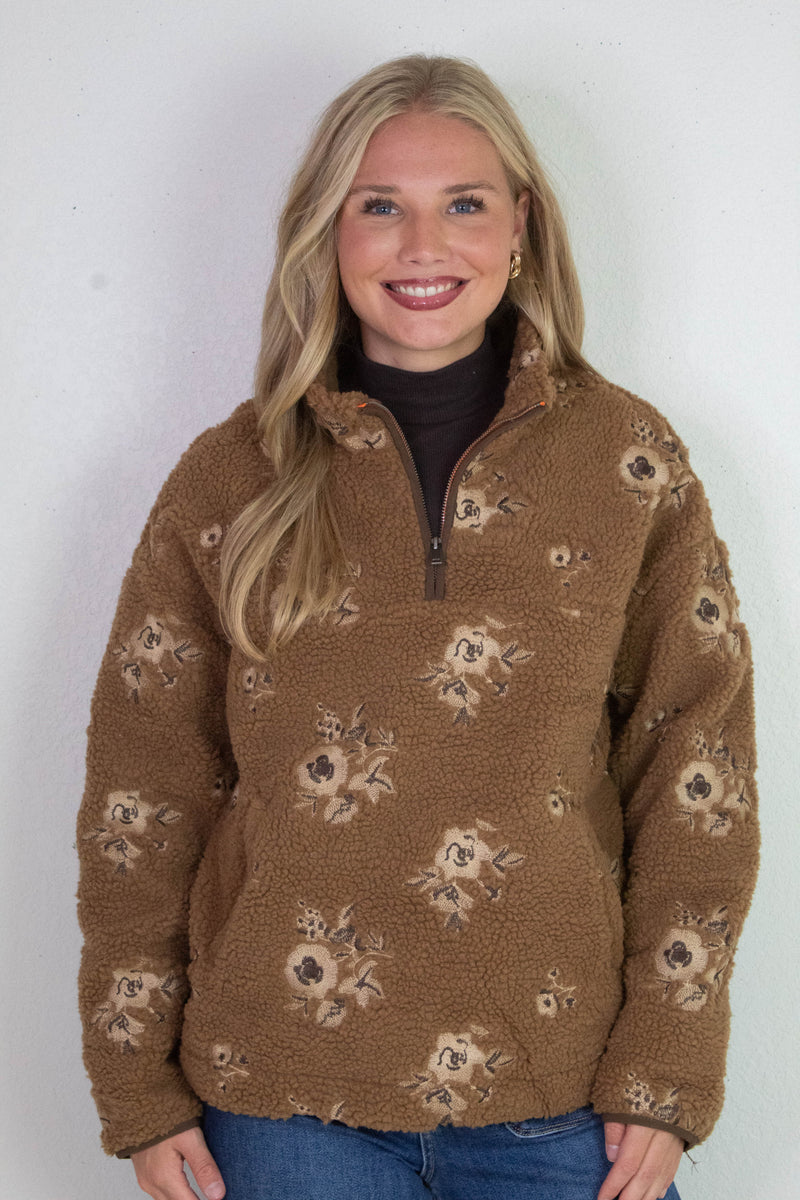 Poppy Anorak Jacket, Caramel Beige | RD Style