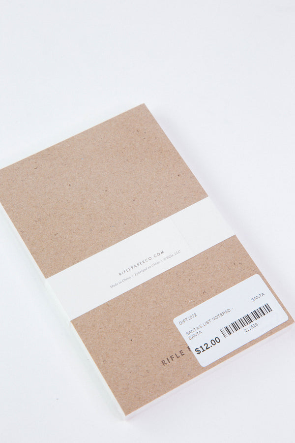 Santa's List Notepad | Rifle Paper Co.