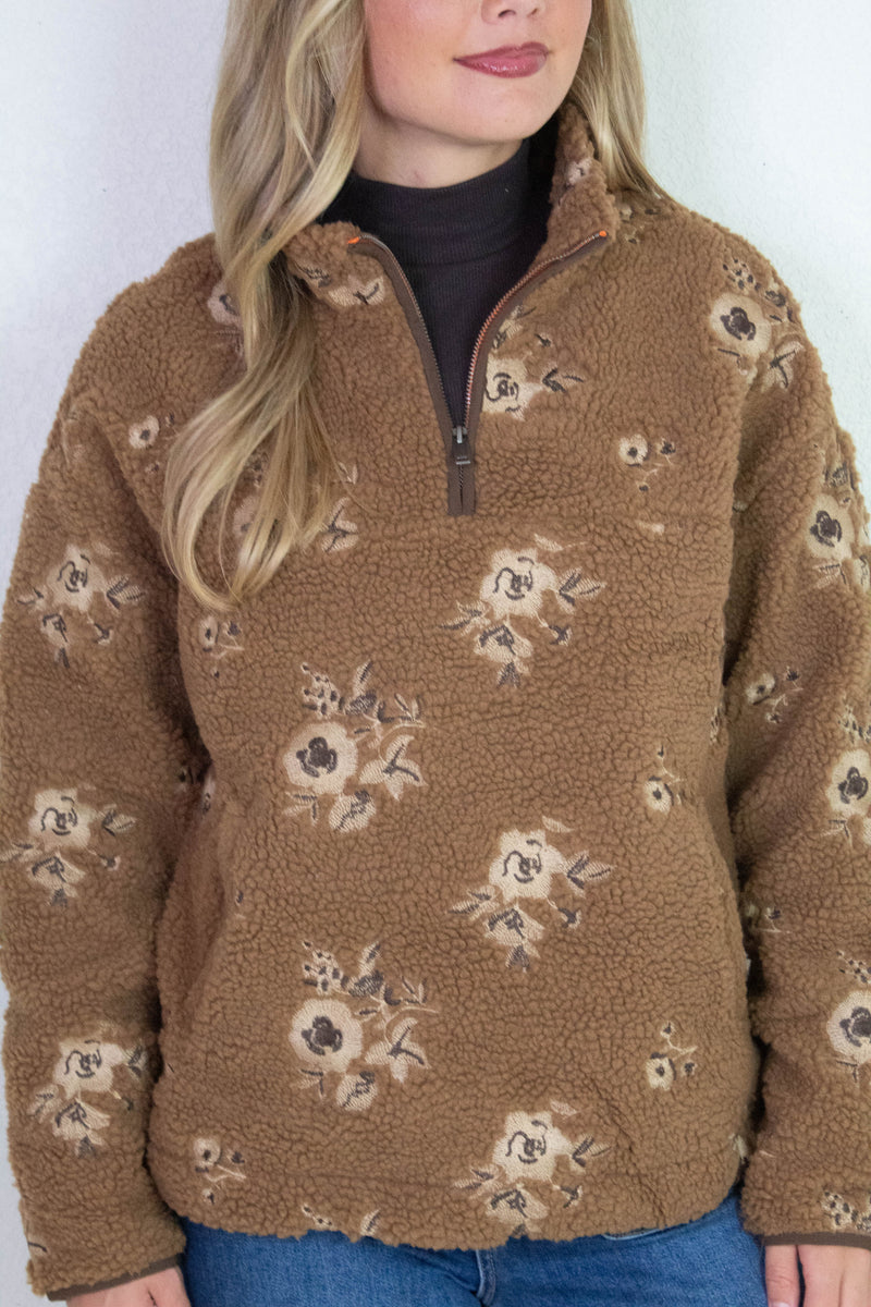 Poppy Anorak Jacket, Caramel Beige | RD Style