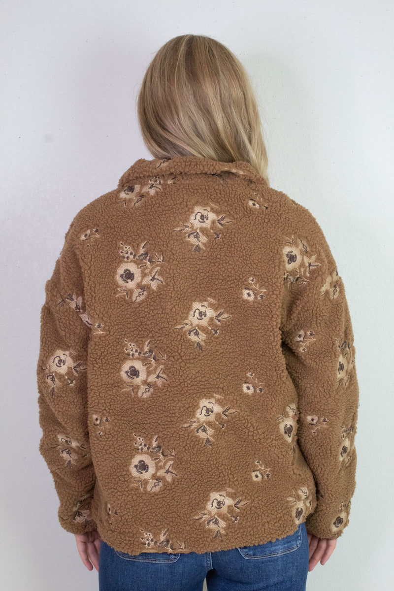 Poppy Anorak Jacket, Caramel Beige | RD Style