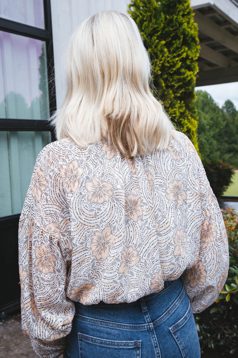 Golden Girl Bodysuit, Cream | Sadie & Sage