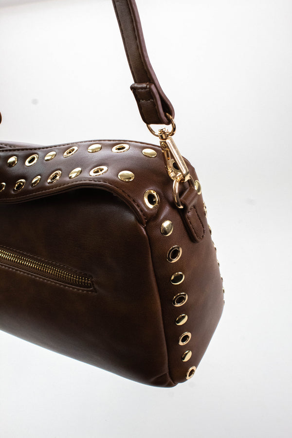 Jane Crossbody Bag, Cognac | Moda Luxe