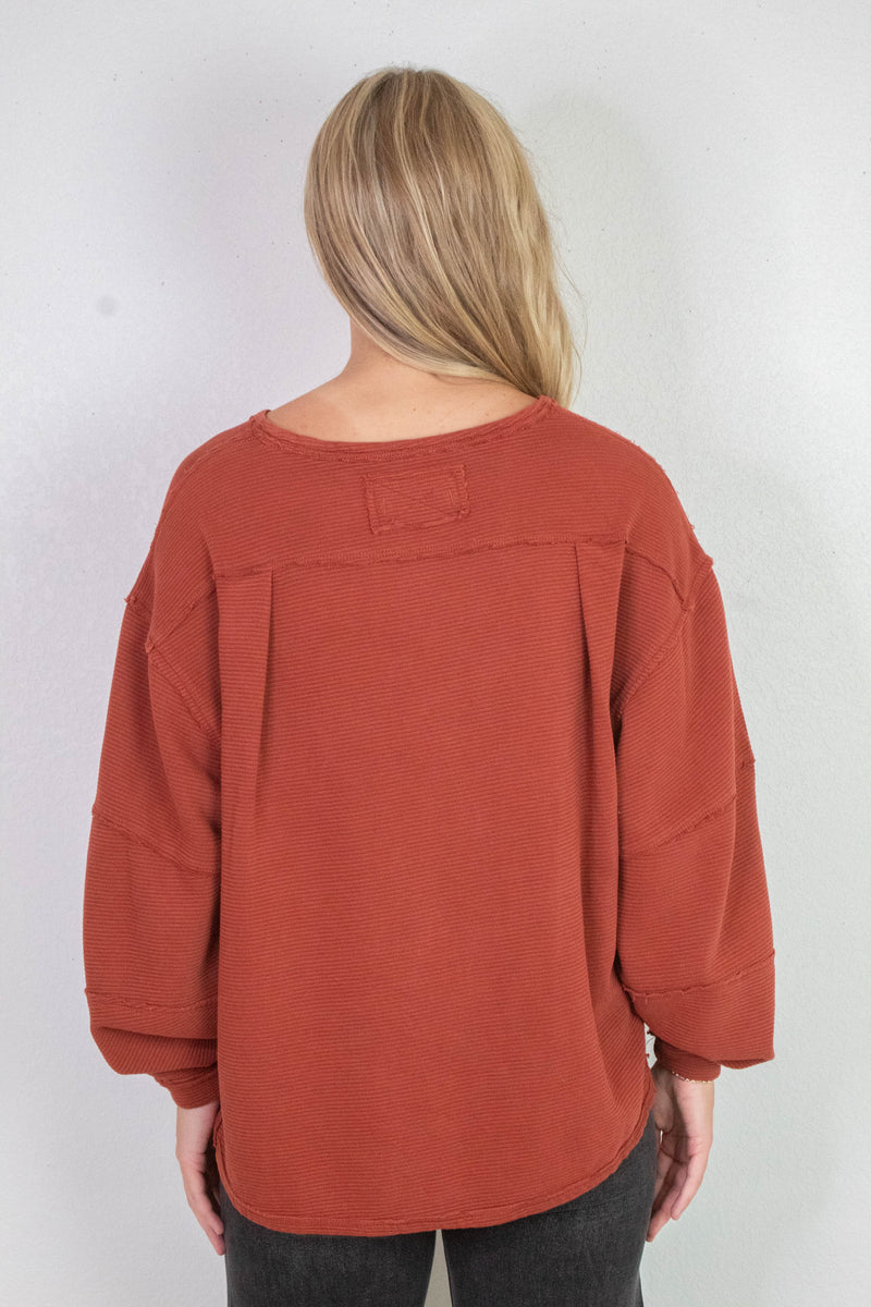 Total Eclipse Tee, Spiced Rum | Free People