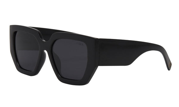 Olivia Polarized Sunglasses, Black/Smoke | I-SEA