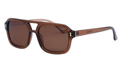 Royal Polarized Sunglasses, Taupe/Brown | I-SEA