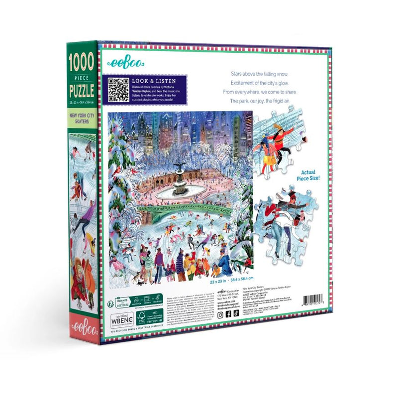New York City Skaters 1000 Piece Puzzle