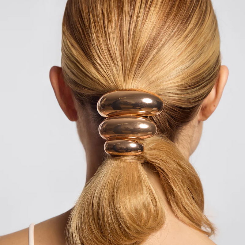 Small Metal Cloud Cuff, Gold | Kitsch
