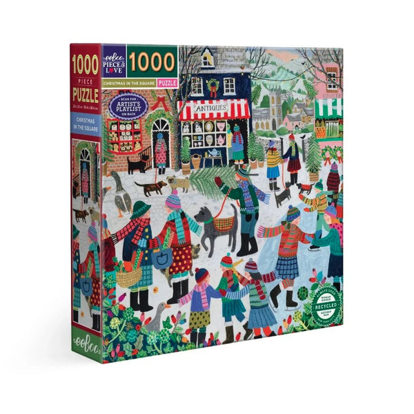 Christmas in the Square 1000 Piece Puzzle
