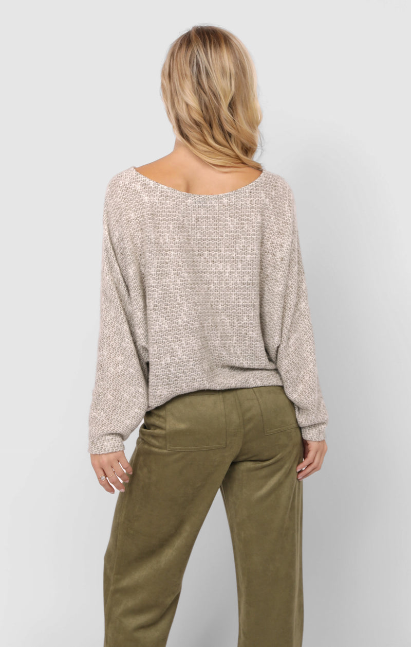 Billie Dolman Sleeve Knit Top, Olive | Sadie & Sage
