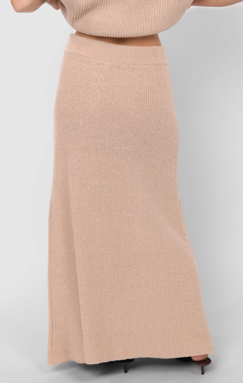 Crosby Sweater Midi Skirt, Cream | Sadie & Sage