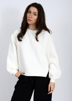 Lucina Ottoman Knit High Low Top, Calla Lilly | RD Style