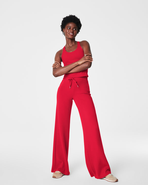 Airessentials Wide Leg Pant, Spanx Red | SPANX