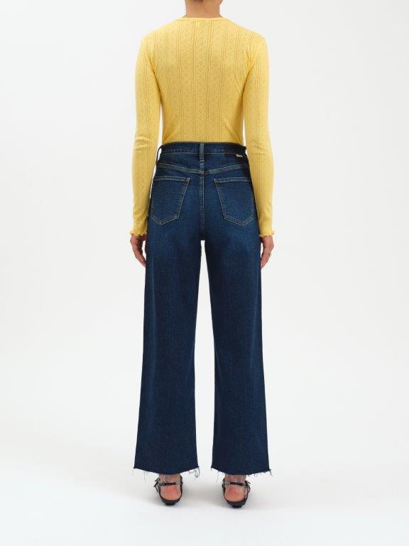 Pleaser High Rise Wide Ankle Jeans, Magic Hour | Daze