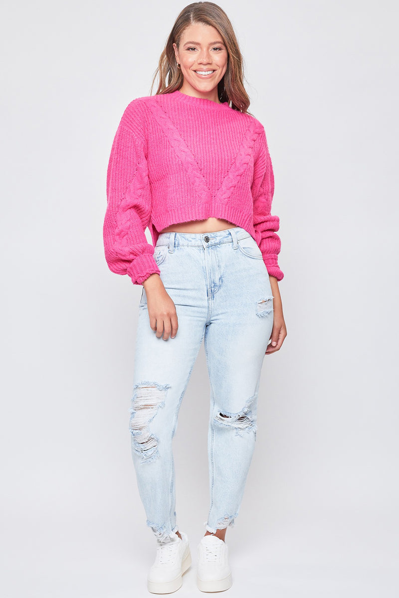 Archer High Rise Mom Jeans, Light Wash