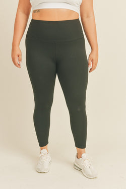 Hyker High Rise Leggings, Black | Plus Size