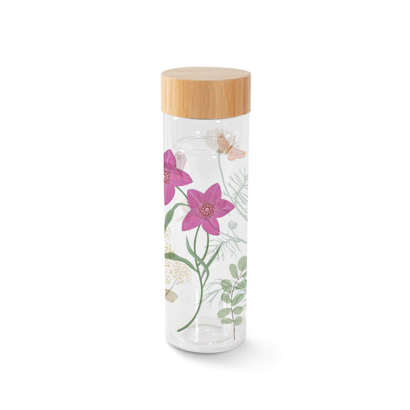 Glass Hydration Bottle, Botanica | Fringe Studio