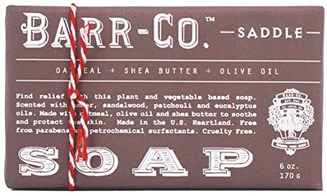 Triple Milled Bar Soap, Saddle | Barr-Co.
