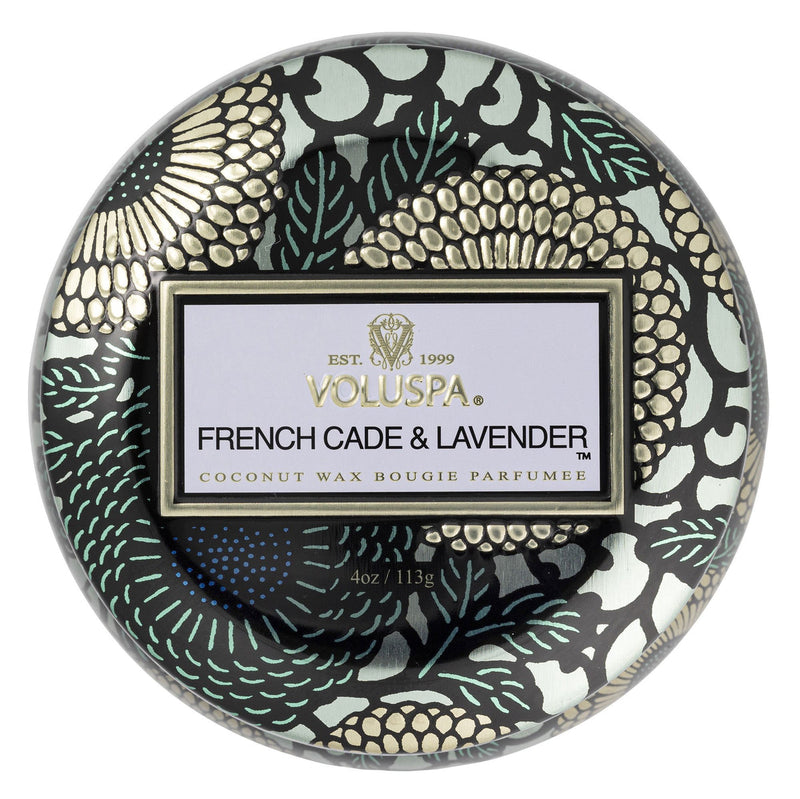 Mini Tin Candle, French Cade & Lavender | Voluspa