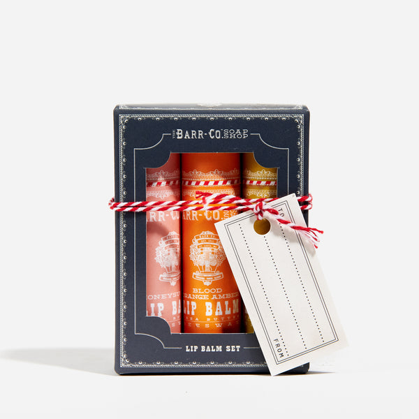 Trio Lip Balm Gift Set | Barr-Co.