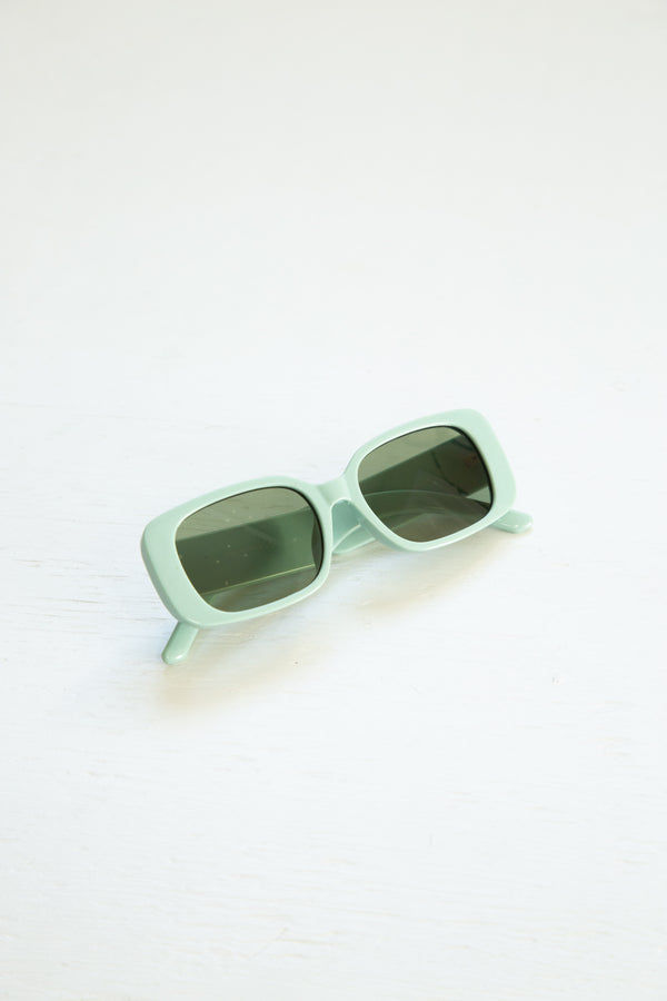 Penelope Plastic Sunglasses, Sage