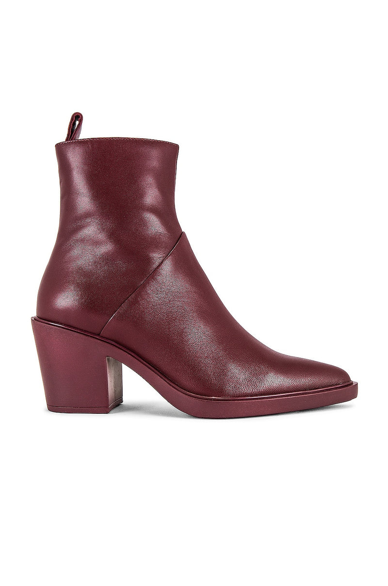 Shining Star Leather Boots, Wine | Seychelles
