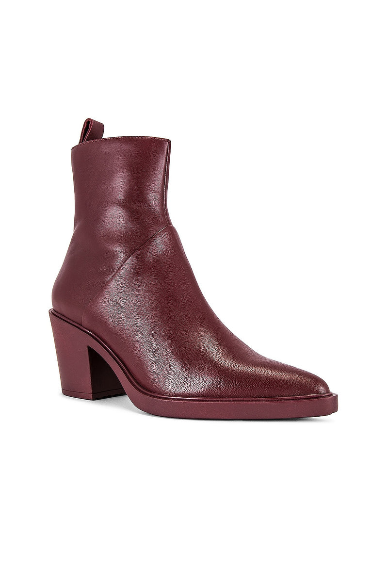 Shining Star Leather Boots, Wine | Seychelles