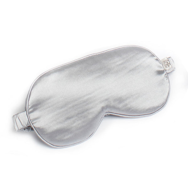 Goodnight Gorgeous Satin Sleep Mask, Gray
