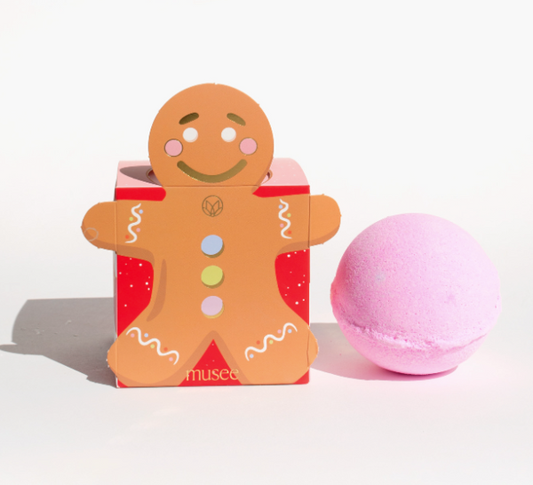Boxed Bath Bomb, Gingerbread | Musee